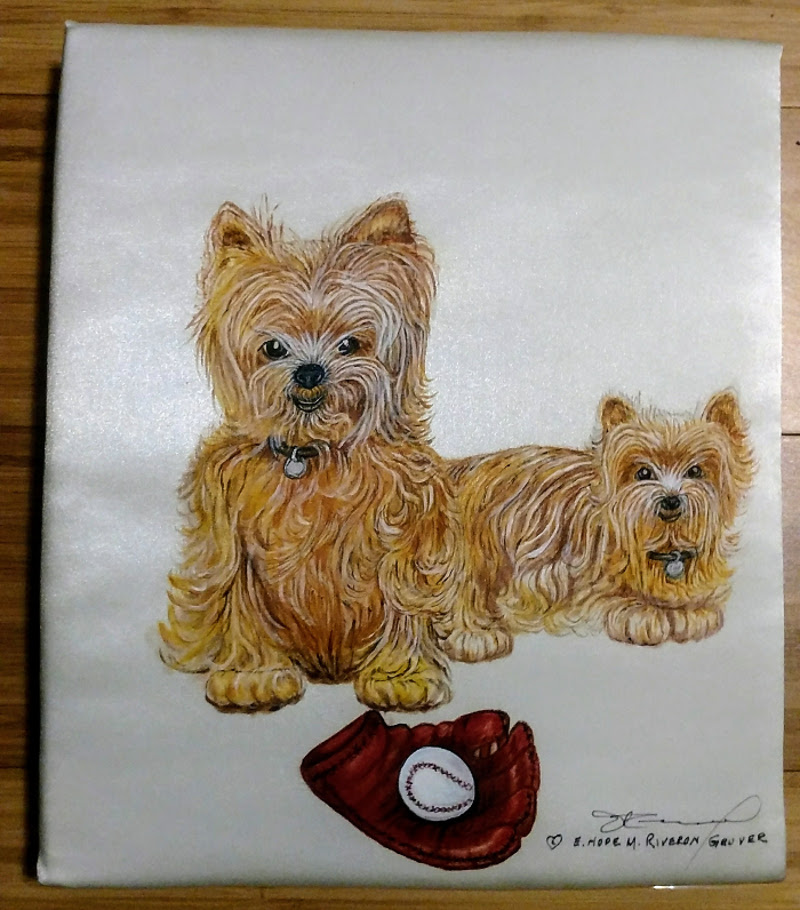 Puppies Love Baseball